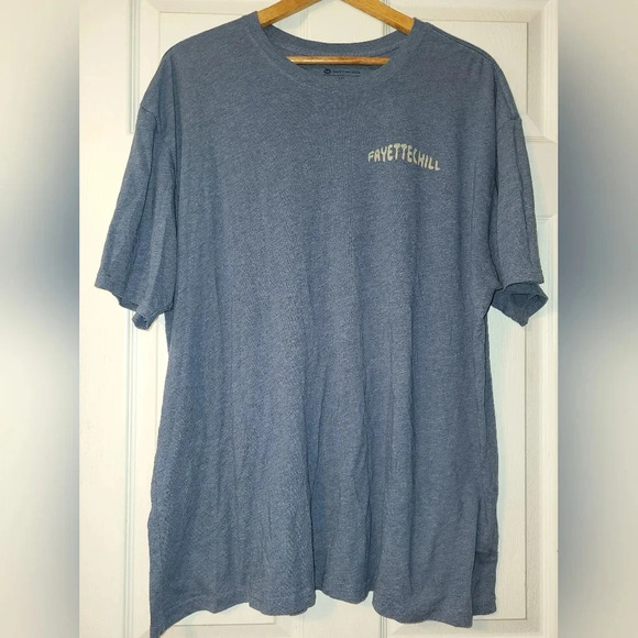 Fayettechill Other - Fayettechill T Shirt Size XX Large Blue Organic Cotton Blend Sustainable Soft